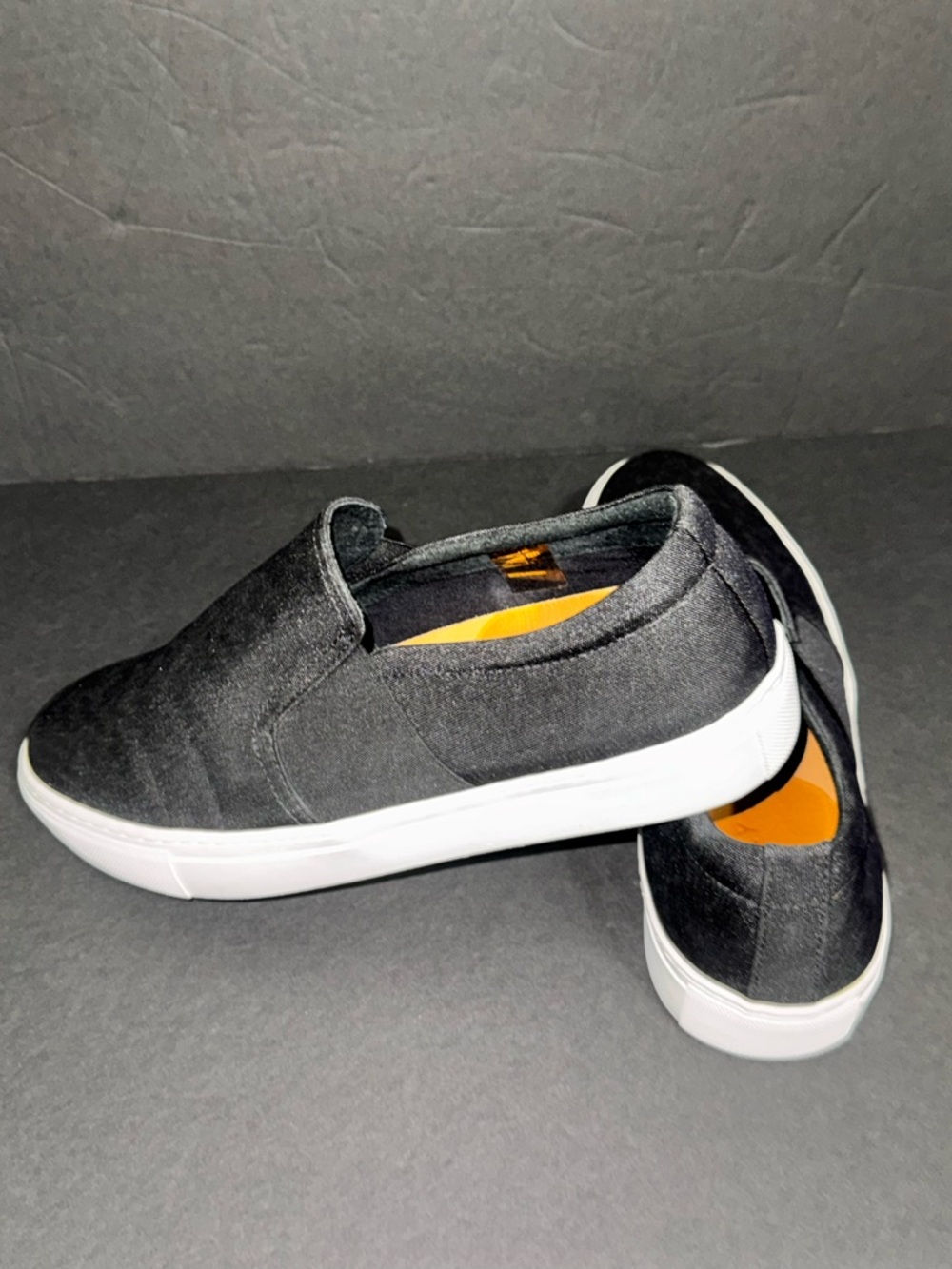 Supply Lab I Men’s I Slip-On Canvas Sneakers with White Soles